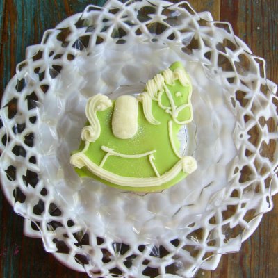 rocking horse (green) $4.25